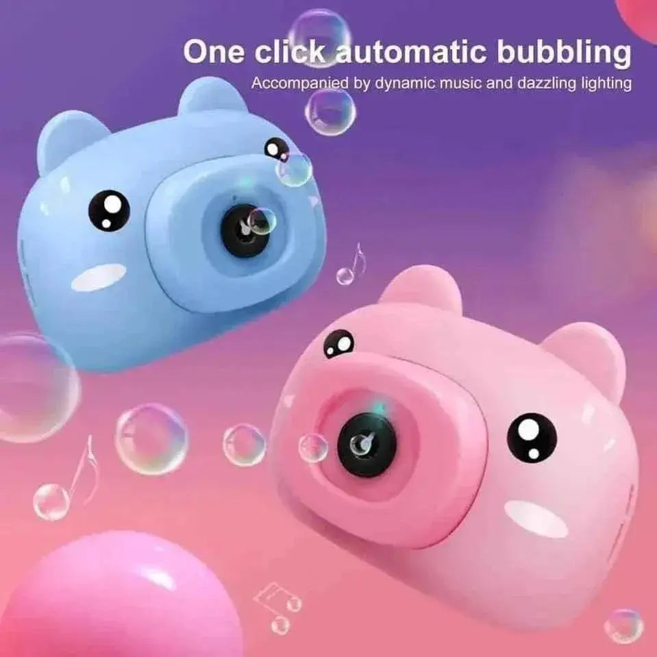 Children's Bubble Machine Toy with Music & Lights - Clarify.pk