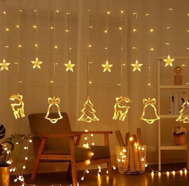 Christmas Star Fairy Lights for Cozy Decor