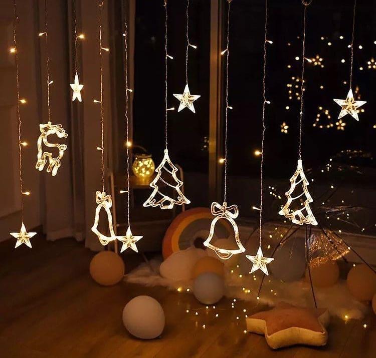 Christmas Star Fairy Lights for Cozy Decor