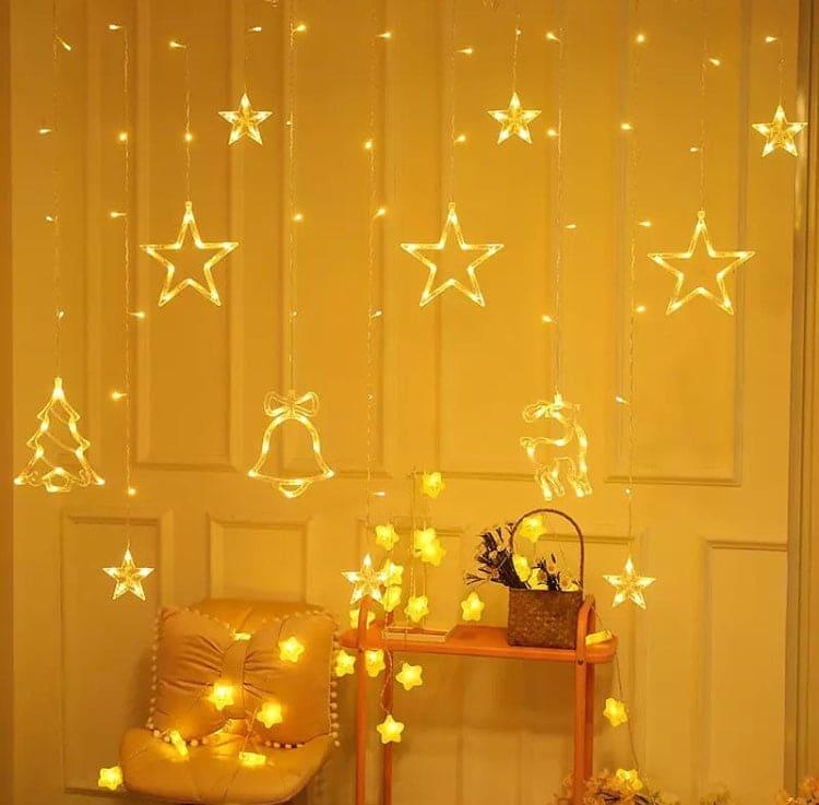 Christmas Star Fairy Lights for Cozy Decor