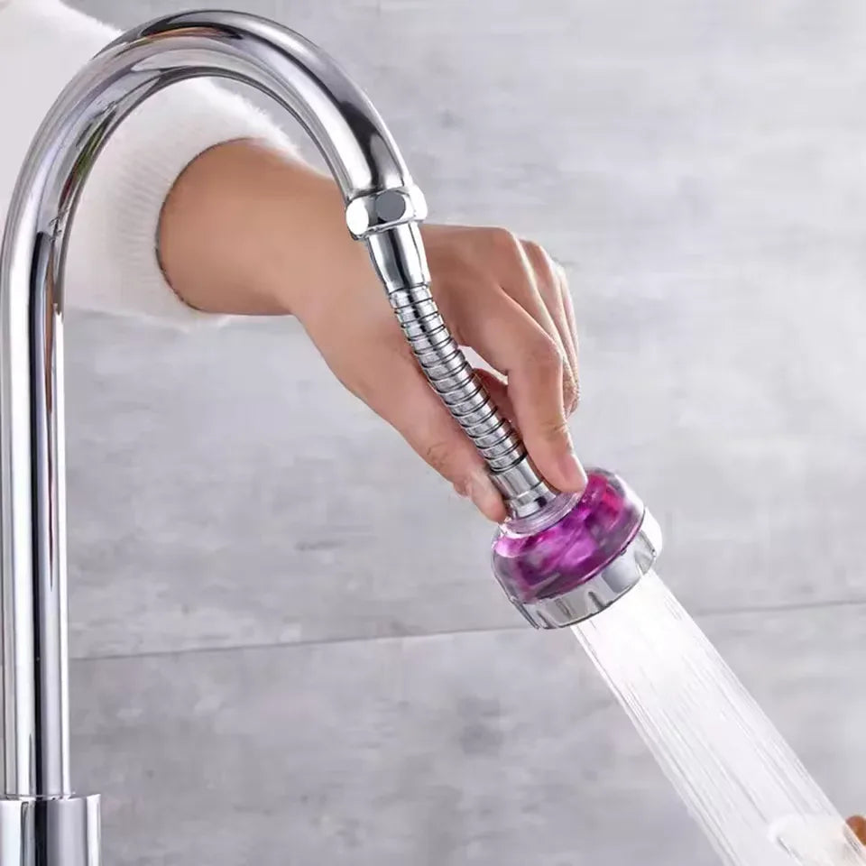 360 Degree Rotating Kitchen Faucet Nozzle Aerator - Clarify.pk