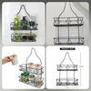 Double Layer Bathroom Rack - Space-Saving Organizer - Clarify.pk