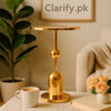 Luxury Gold Pedestal Stand for Home Decor - Clarify.pk