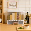6 in 1 Rice Dispenser with Multi-Compartment Storage - Clarify.pk