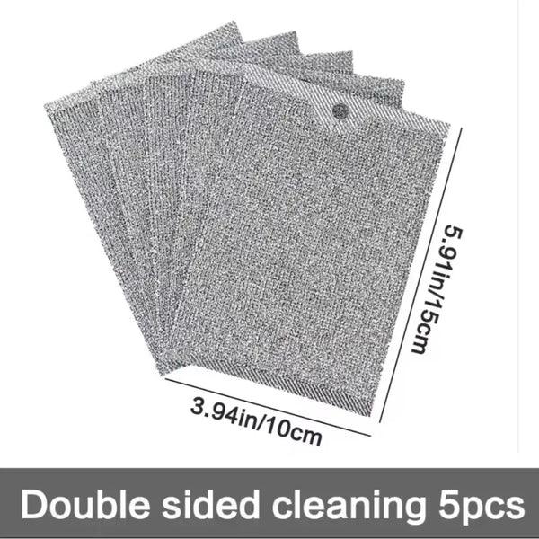 Double sided scrubber pads - Heavy-Duty Reusable
