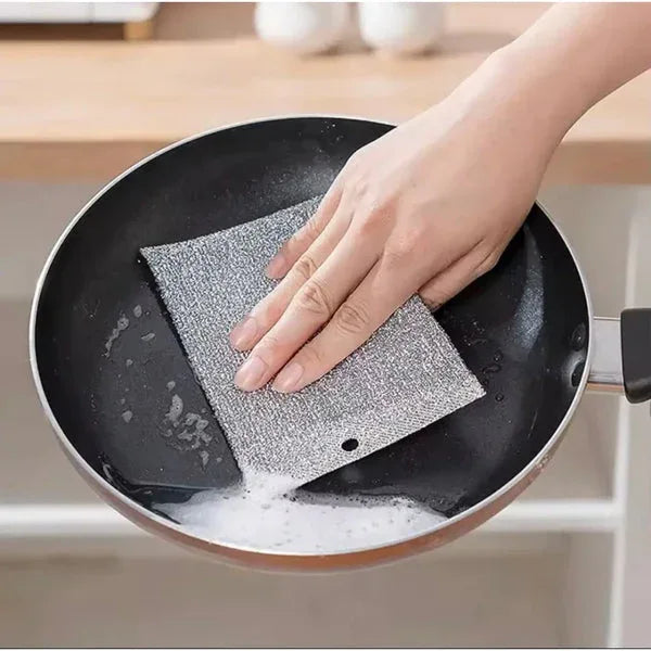 Double sided scrubber pads - Heavy-Duty Reusable - Clarify.pk