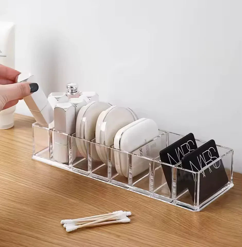 8 Compartment Organizer for Cosmetics & Accessories - Clarify.pk