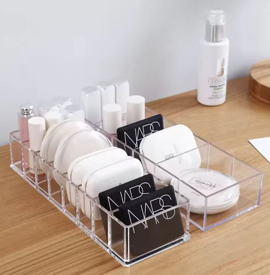 8 Compartment Organizer for Cosmetics & Accessories - Clarify.pk