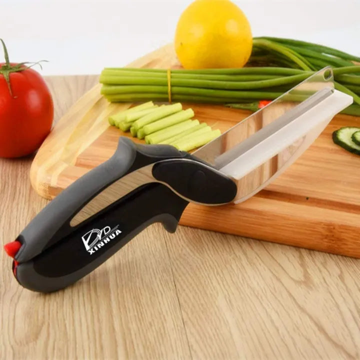 2-in-1 Clever Cutter Knife & Cutting Board