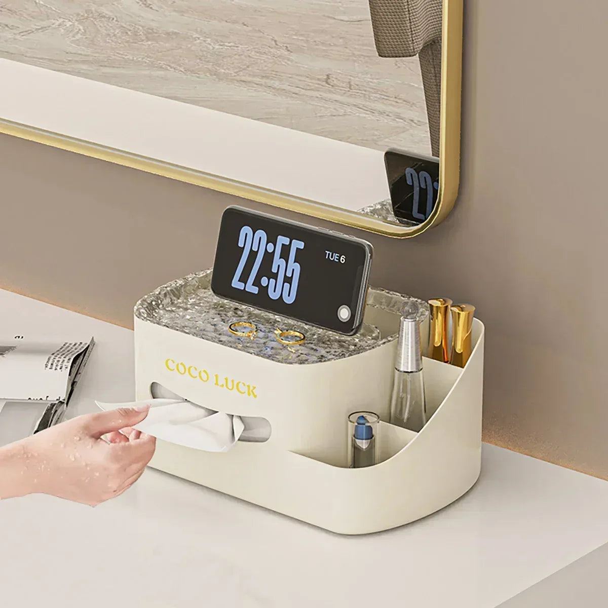 Premium Storage Box Organizer with Multiple Compartments - Clarify.pk