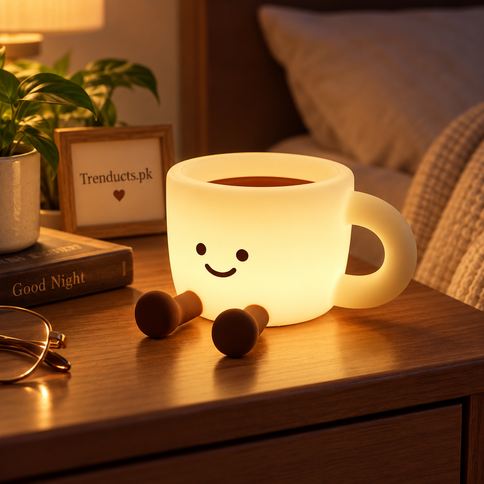 Rechargeable Coffee Cup Silicone Night Lamp