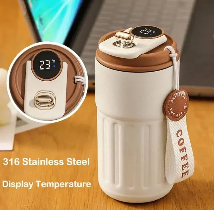 Premium 450ml Travel Coffee Mug - Clarify.pk