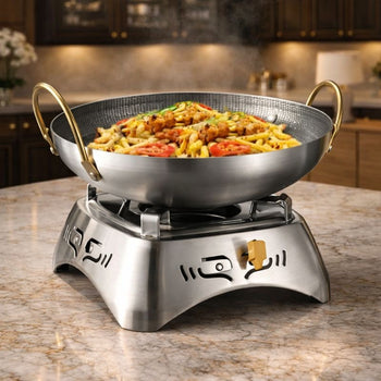 Thick Non-Stick Honeycomb Dry Pot – Double Handle - Trenducts.pk