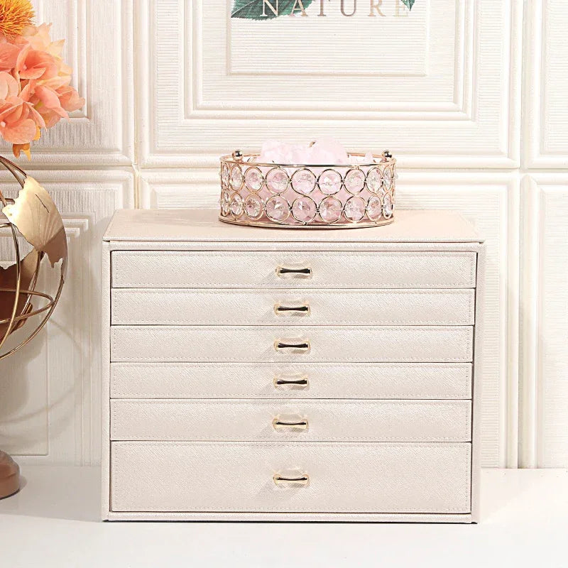 5 Layer Fashion Jewelry Storage Box - Clarify.pk