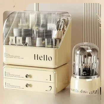 Makeup Organizer with Drawers Cosmetic Storage Box - Clarify.pk