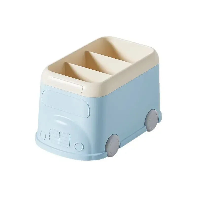 Creative Desktop Pen Holder in Fun Bus Design