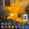 16 Color Night Lamp Crystal Water Ripple Light