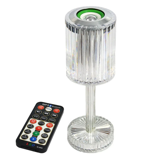 Crystal Lamp with Bluetooth Speaker & Remote - Clarify.pk