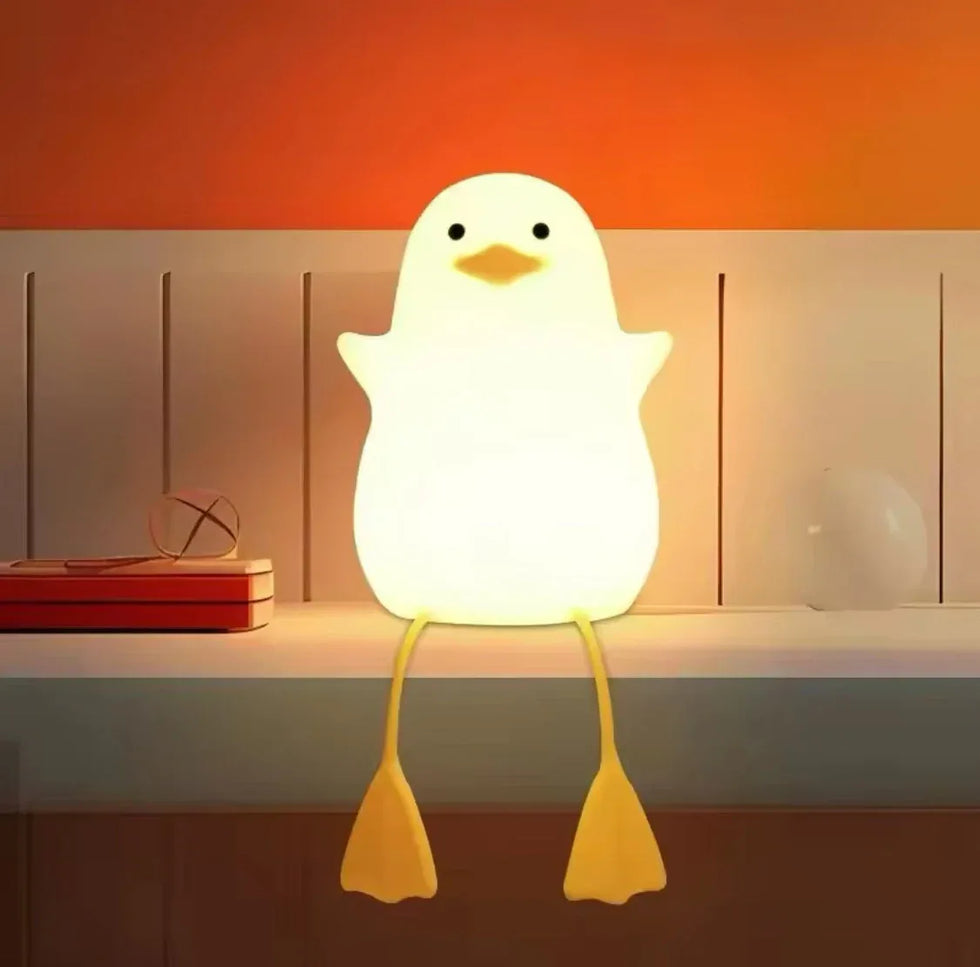 Cute Duck Night Lamp - Adorable Soft Glow Light - Clarify.pk