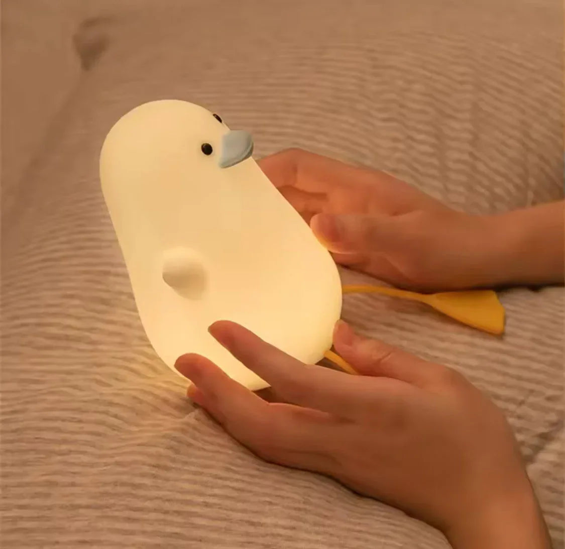 Cute Duck Night Lamp - Adorable Soft Glow Light - Clarify.pk