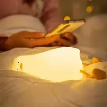 Cute Duck Night Light with Soft Glow - Clarify.pk