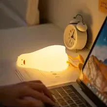 Cute Duck Night Light with Soft Glow - Clarify.pk