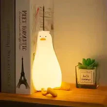Cute Duck Night Light with Soft Glow - Clarify.pk