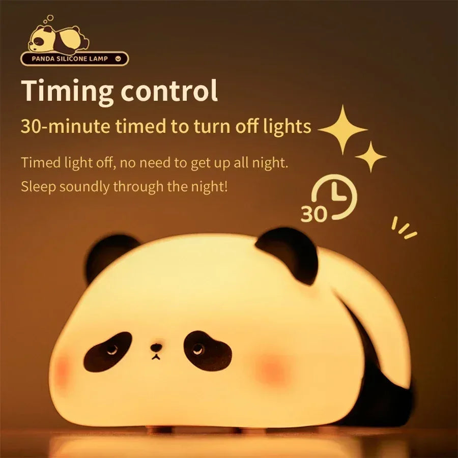 Cute Panda Desk Lamp - Soft Night Light - Clarify.pk