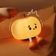 Cute Silicone Pumpkin Night Light - Clarify.pk
