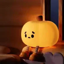 Cute Silicone Pumpkin Night Light