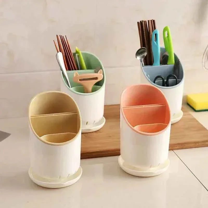 Cutlery Holder Drying Rack for Kitchen Organization