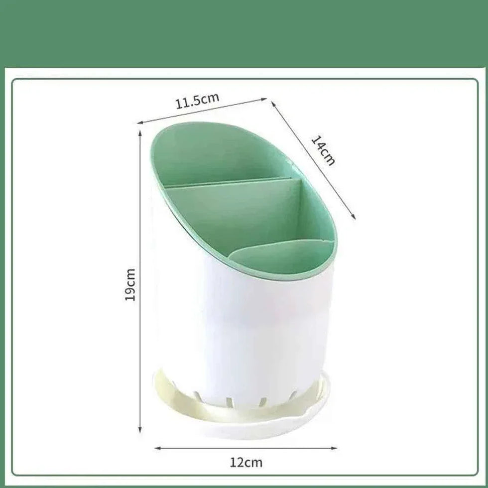 Cutlery Holder Drying Rack for Kitchen Organization - Clarify.pk