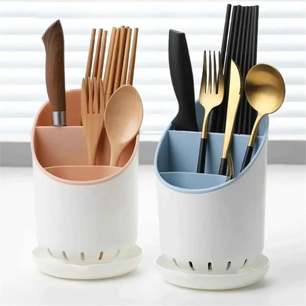 Cutlery Holder Drying Rack for Kitchen Organization