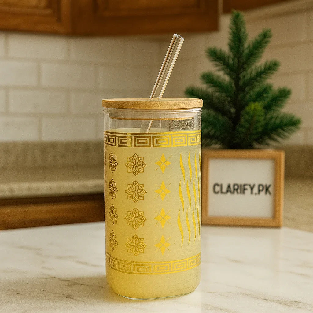 Glass Jar with Airtight Lid – Mason Jar Storage Container - Clarify.pk