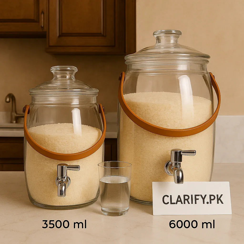 Acrylic Beverage Cooler – Pack of 2 Durable Dispensers - Clarify.pk