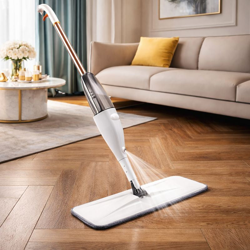 Water Spray Mop – Wet & Dry Floor Cleaning Mop with Built-In Spray KT