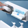 Wall-Mounted Soap Dish Holder with Lid – Double Grid Drain Box, Punch-Free