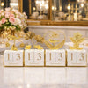 Golden Bloom Perpetual Calendar – Artisanal Tabletop Series (each) ZZ