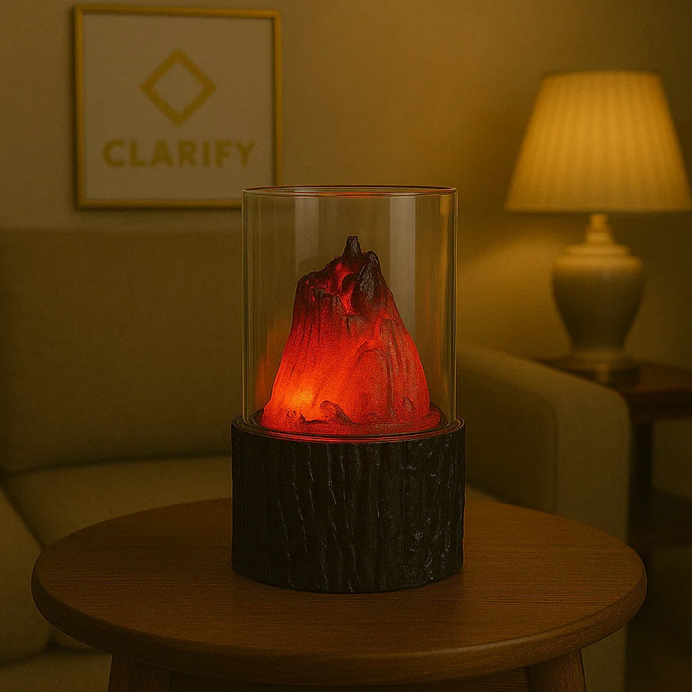 LED Lava Candle – Romantic Decorative Light Lamp - Clarify.pk
