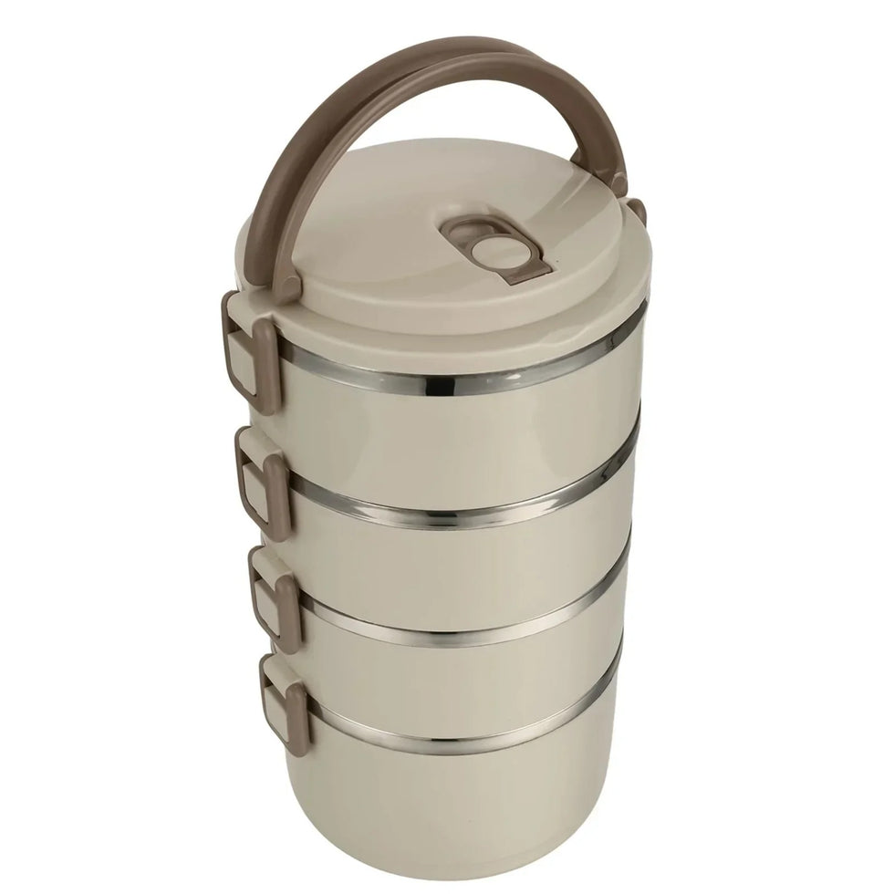 Insulated Stainless Steel Picnic Lunch Box - Trenducts.pk