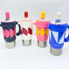 Insulated Sipper with Handle & Straw Lid – 750ml (Random Color)