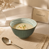 Danny Home Green Swirl Bowl - 4.75 Inch