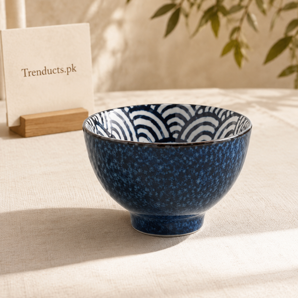 Danny Home Blue Wave Bowl - 4.5 Inch