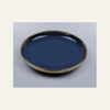 Danny Home Navy Gold Rim Plate - 20.3cm