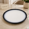 Danny Home Black & White Gradient Plate