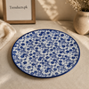 Danny Home Blue Flower Flat Plate