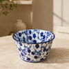 Danny Home Blue Flower Cake Bowl - 3.75 Inch