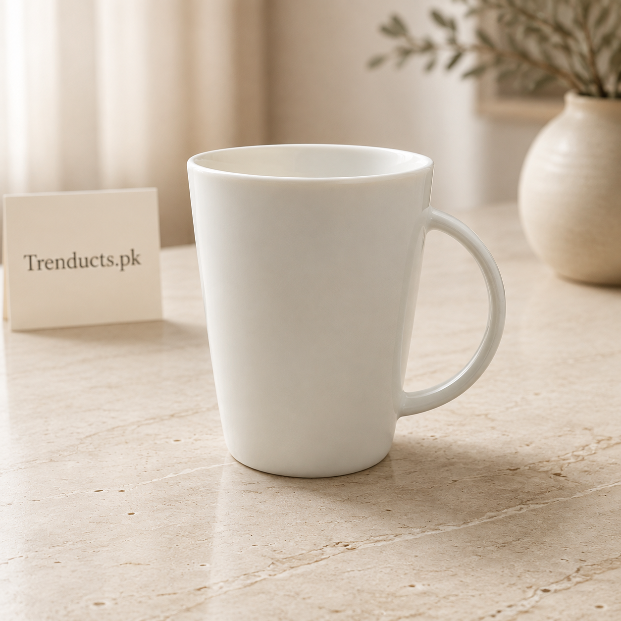 Danny Home Classic White Mug - 400ml