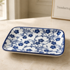 Danny Home Blue Flower Dessert Plate - 5.8 Inch