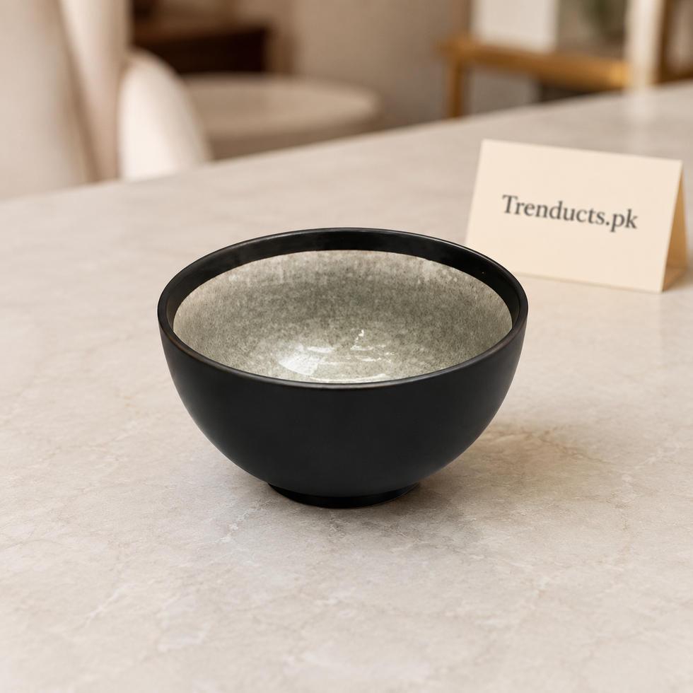 Danny Home Black Grey Speckled Bowl